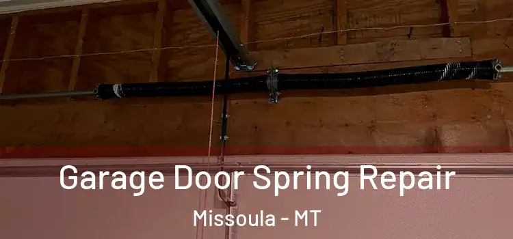 Garage Door Spring Repair Missoula - MT